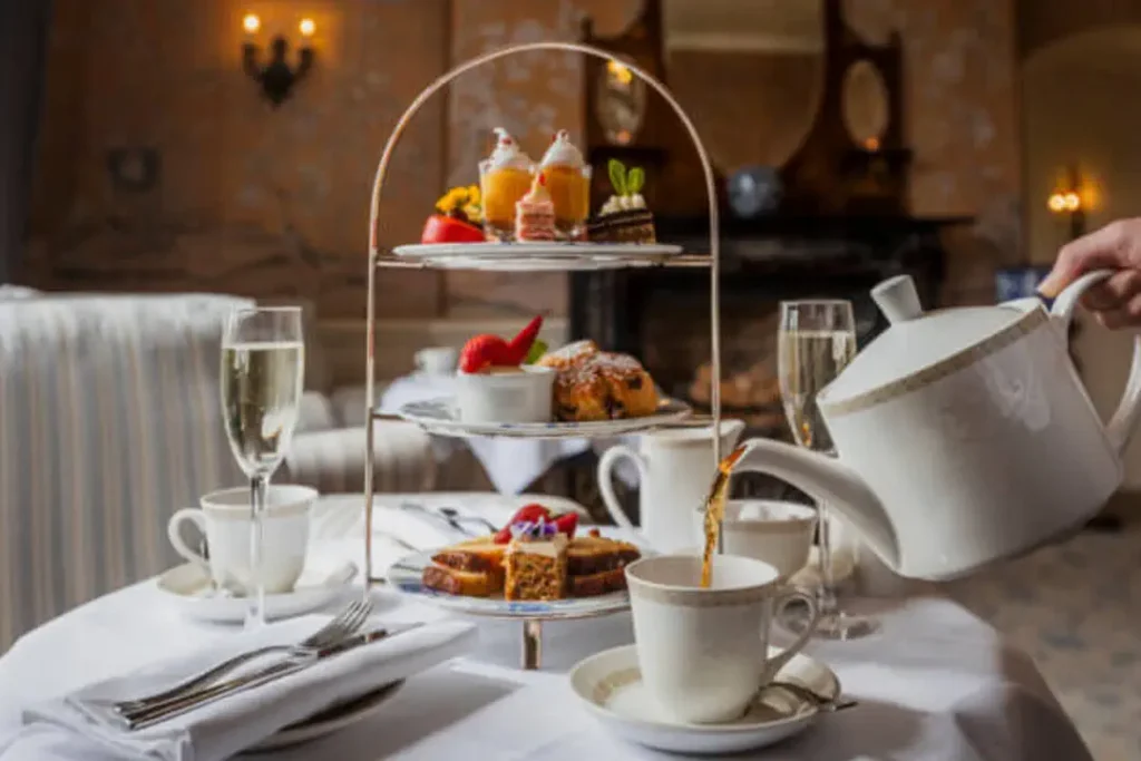 Lough Rynn Castle afternoon tea